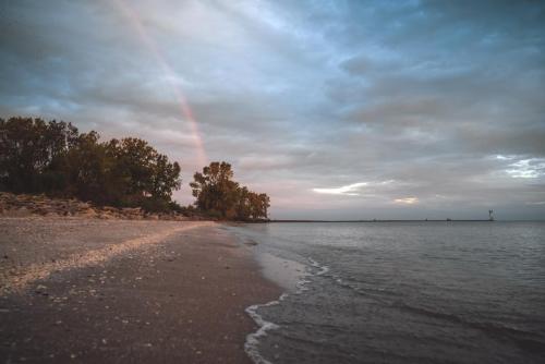 Lake Erie Beach Rainbow